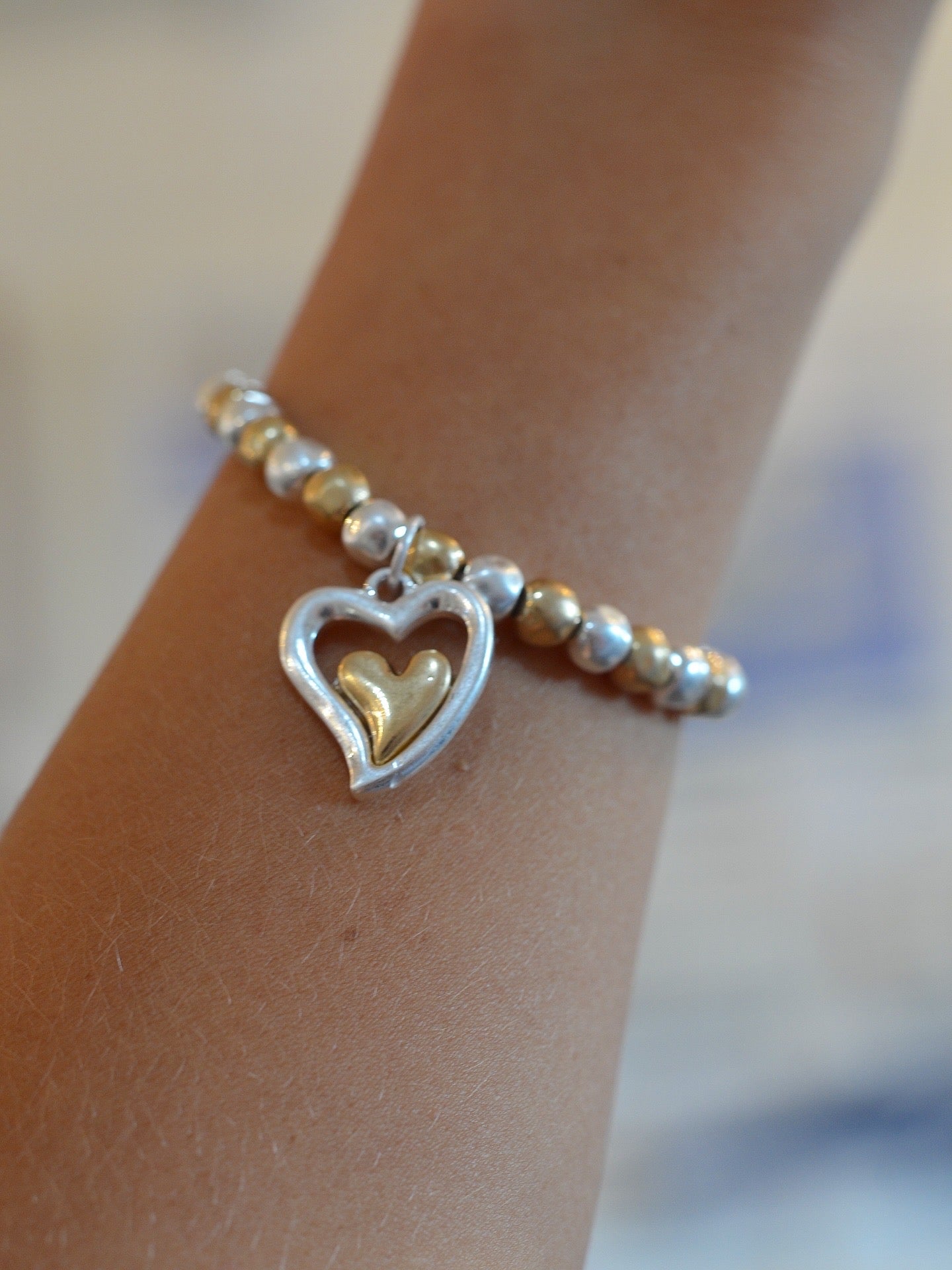 Open Heart Bracelet