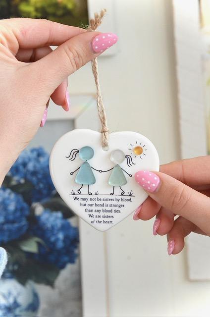 Friendship Ceramic ornament